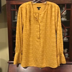 Ann Taylor Long Sleeves Blouse